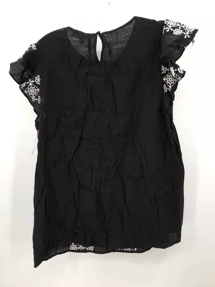 Pre-Owned THML Black Size Small Blouse - Buy Online Now - Limited Stock Available