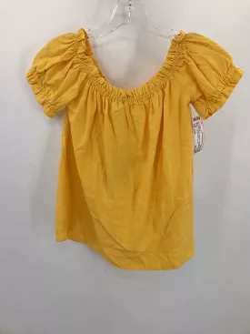 Pre-Owned Yellow Vero Moda Blouse - Size Small