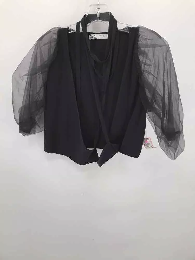 Pre-Owned Zara Grey Small Blouse