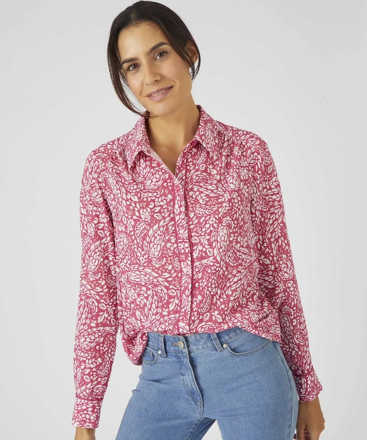 Trendy Printed Women's Blouse