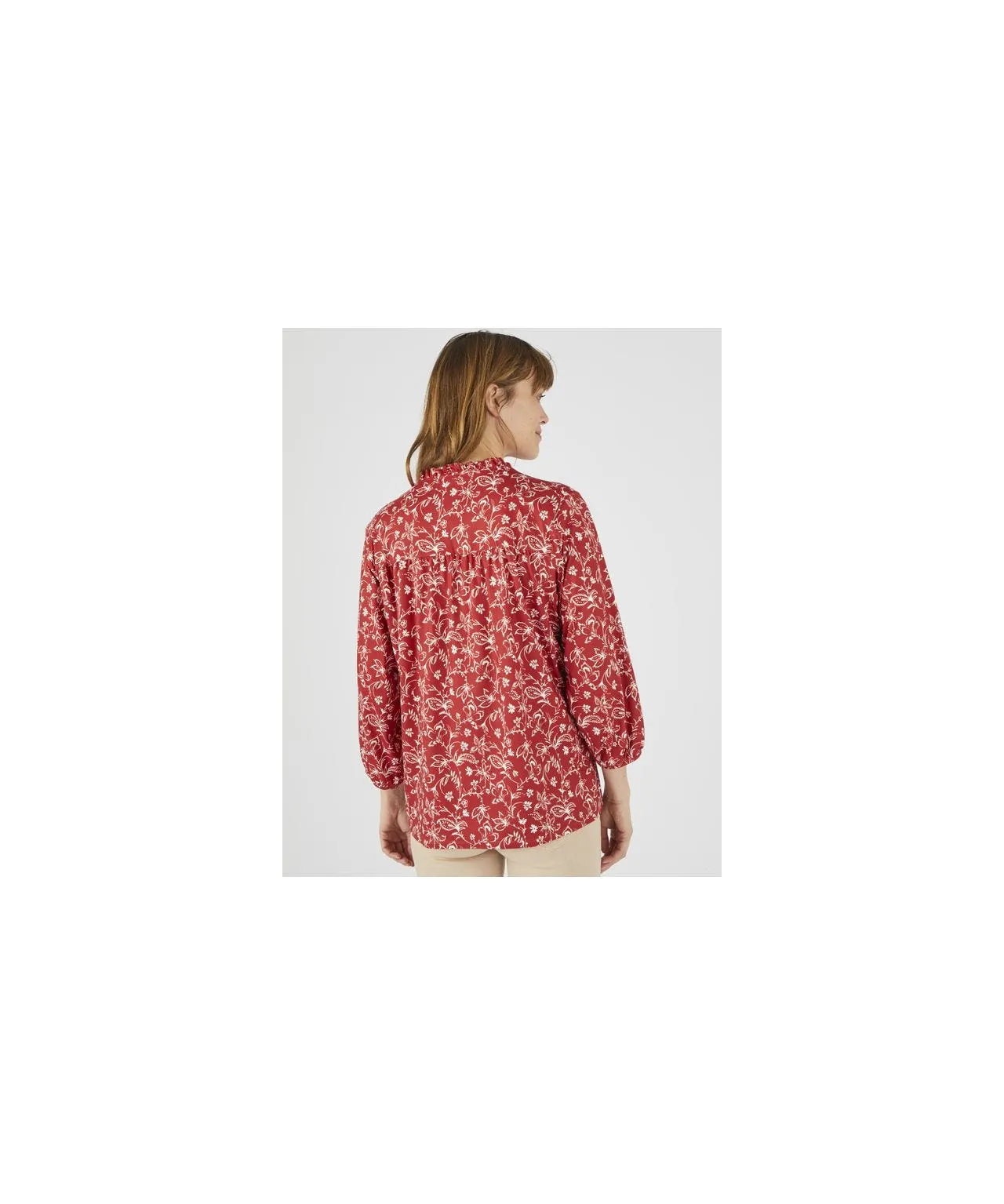 Blush Printed Women's Blouse