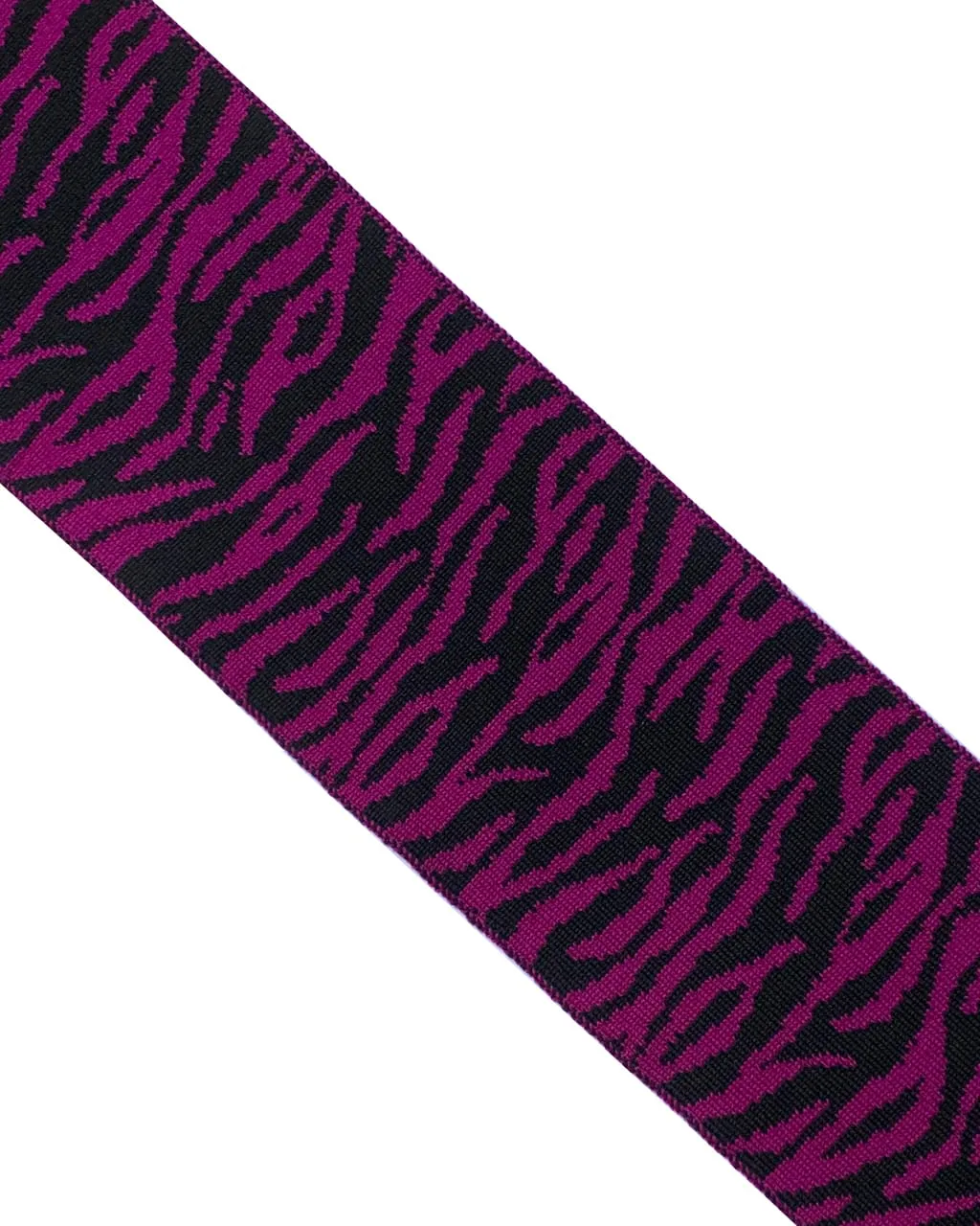 Purple Tiger Wool and Cashmere Scarf