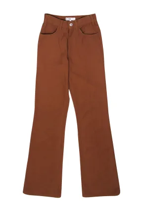 RE/DONE Tan Bootcut Pants Sz XS