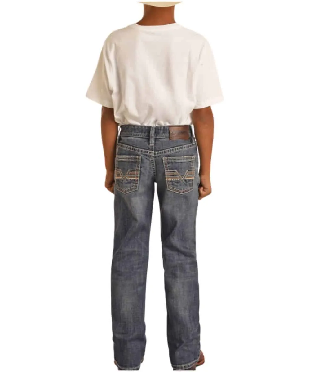 ReFlex Bootcut Jean for Boys by Rock & Roll Cowboy