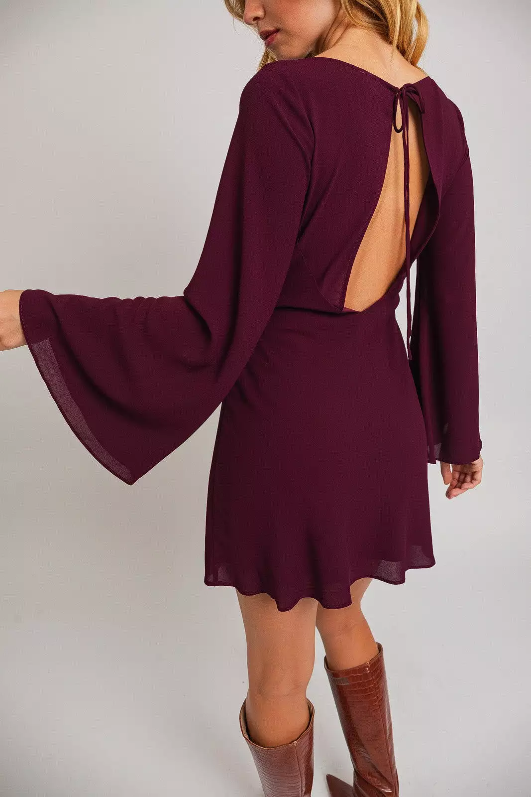 Rosalia Bell Sleeve Dress