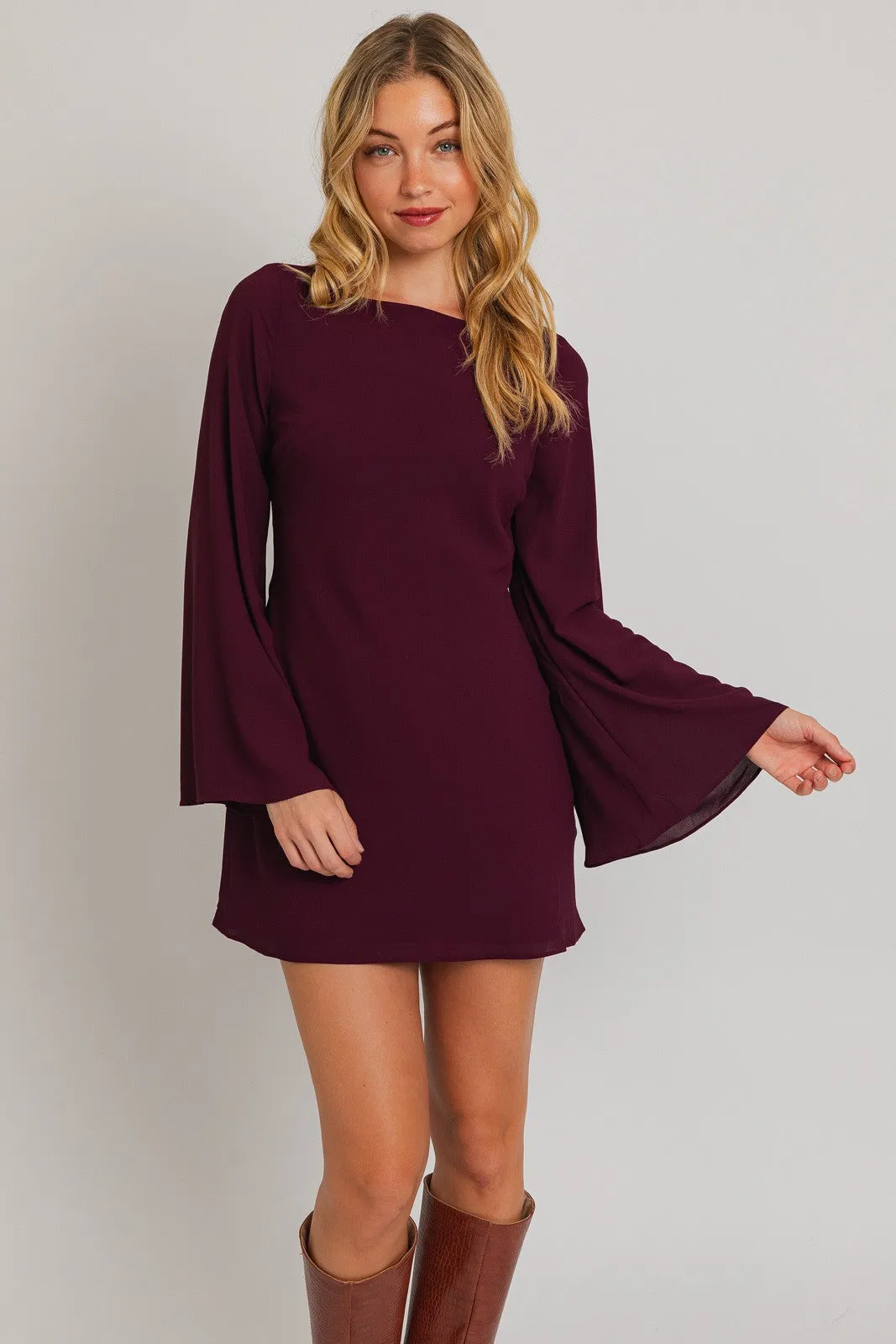 Bell Sleeve Dress named Rosalia.