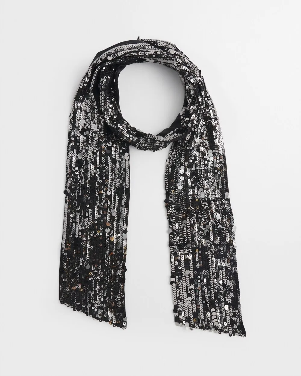 Sequin Skinny Scarf