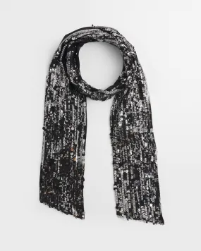 Sequin Skinny Scarf