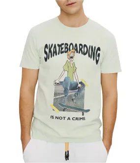 Skateboarding Graphic T-Shirt for Men from Elevenparis