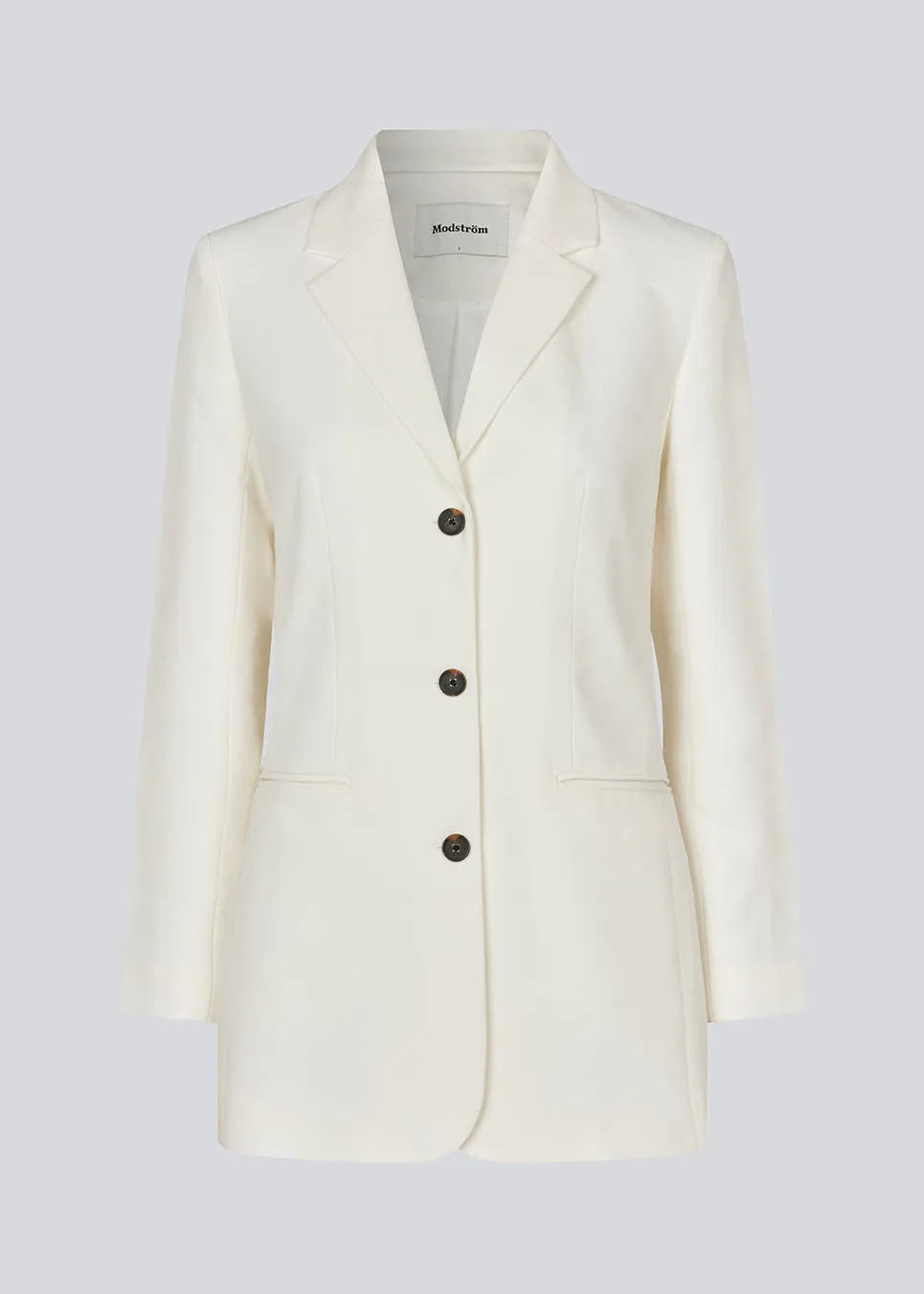 Soft White GaleMD Slim Blazer