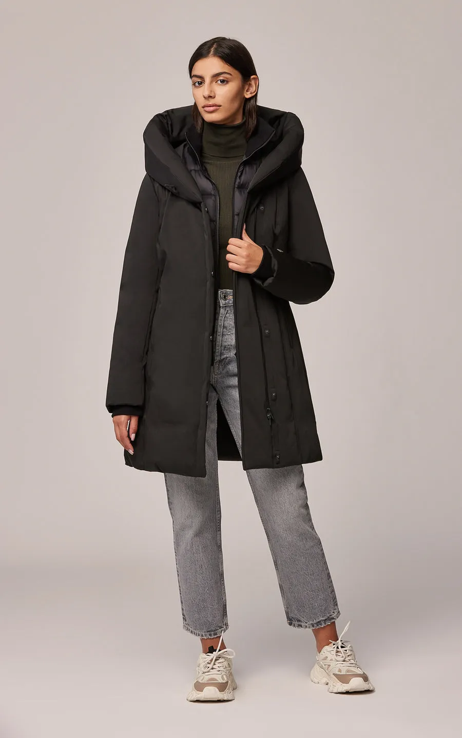 Soia and Kyo Camelia-C Hooded Down Coat