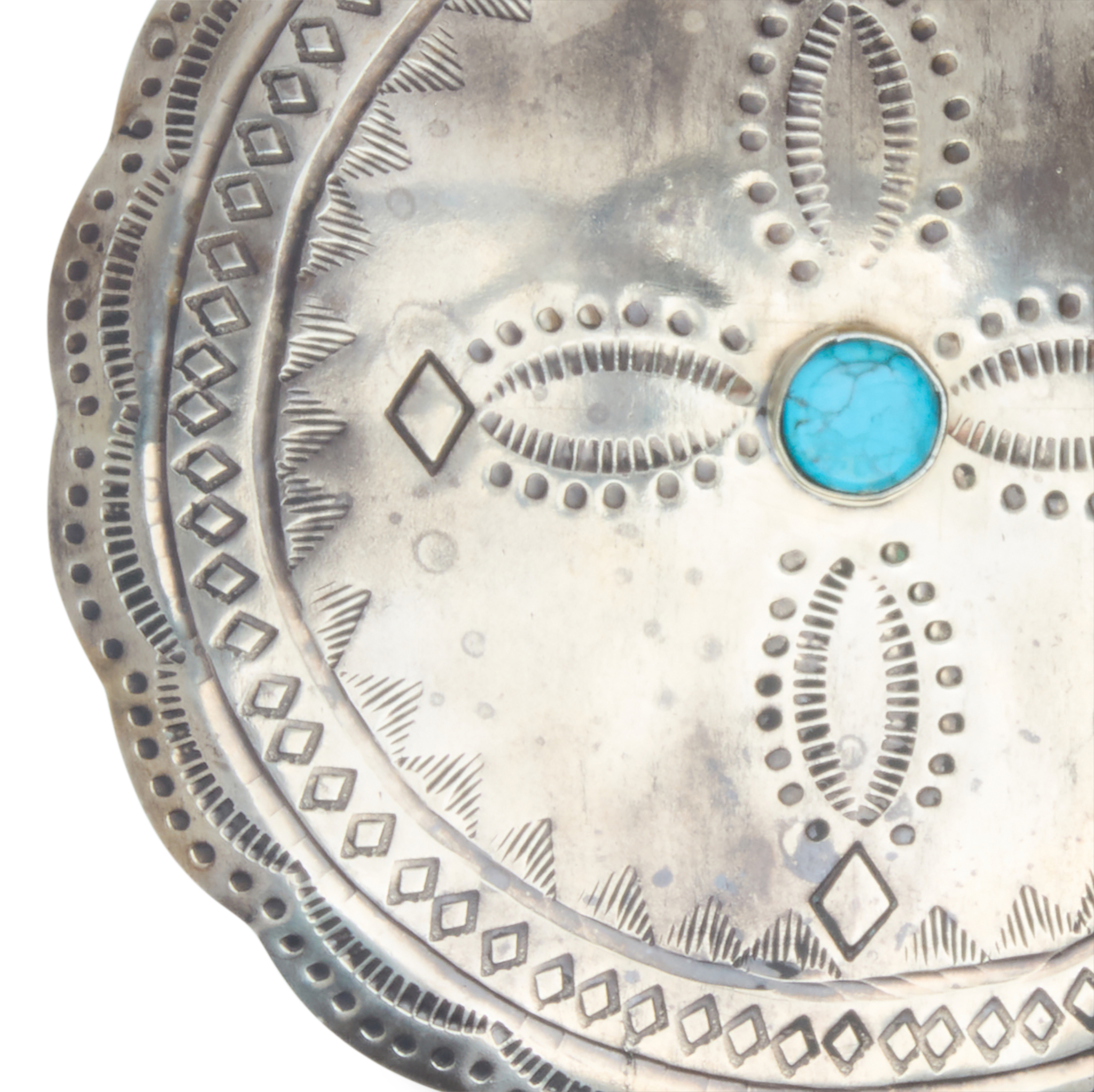 Round Silver Southwestern Box - Buy Now