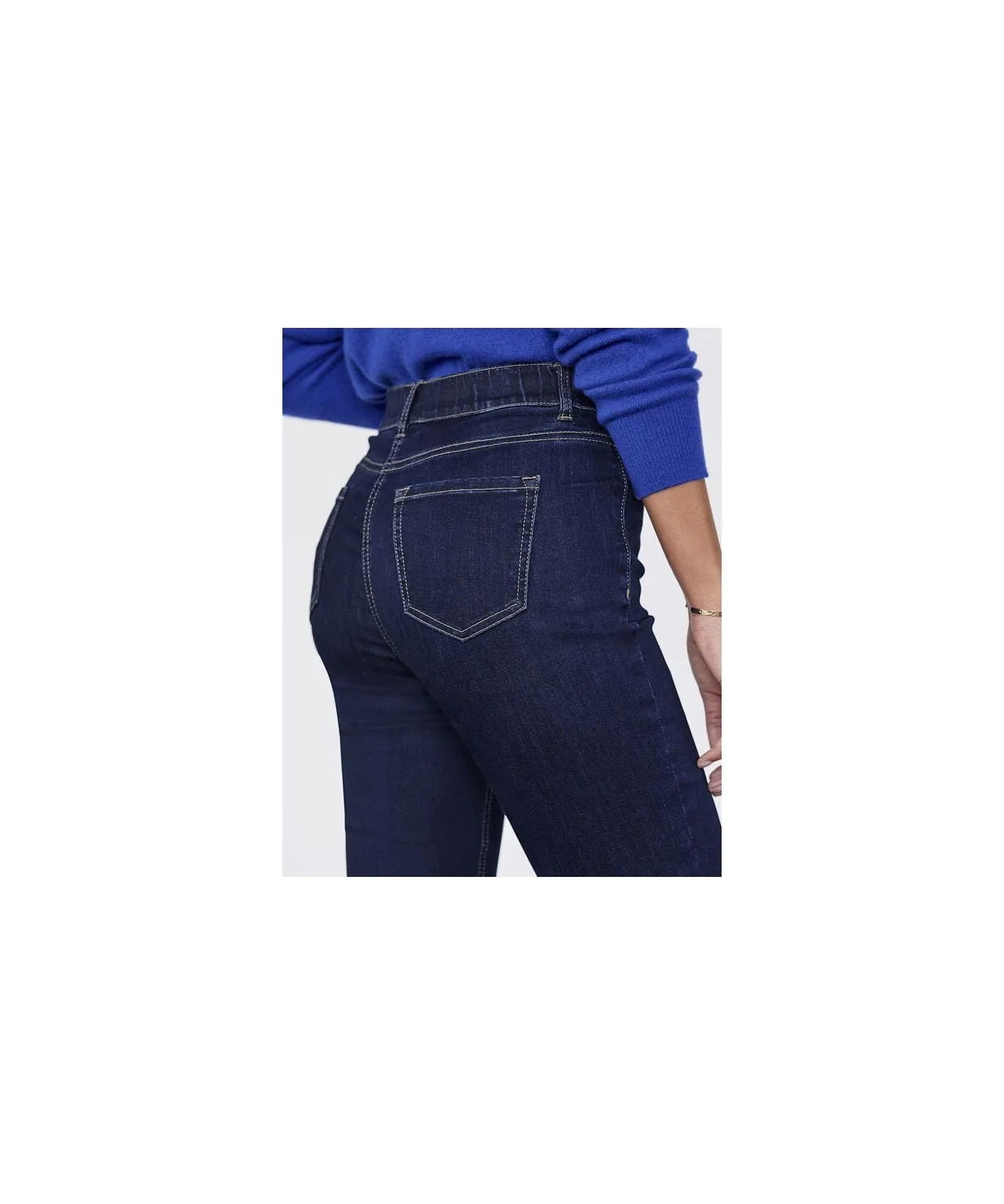 Stretch Pull-on Perfect Fit Jeans