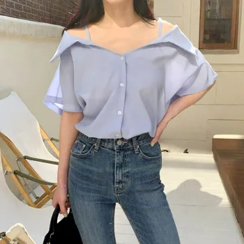 Stylish Off-shoulder Blouse