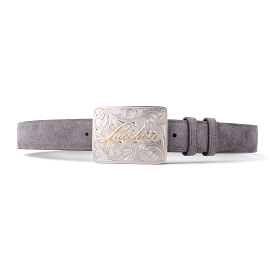 Suede Anthracite Belt - Memento