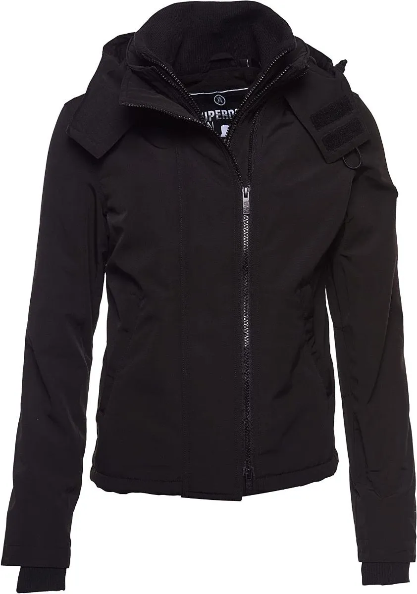 Superdry Ottoman Windcheater Jacket in Black