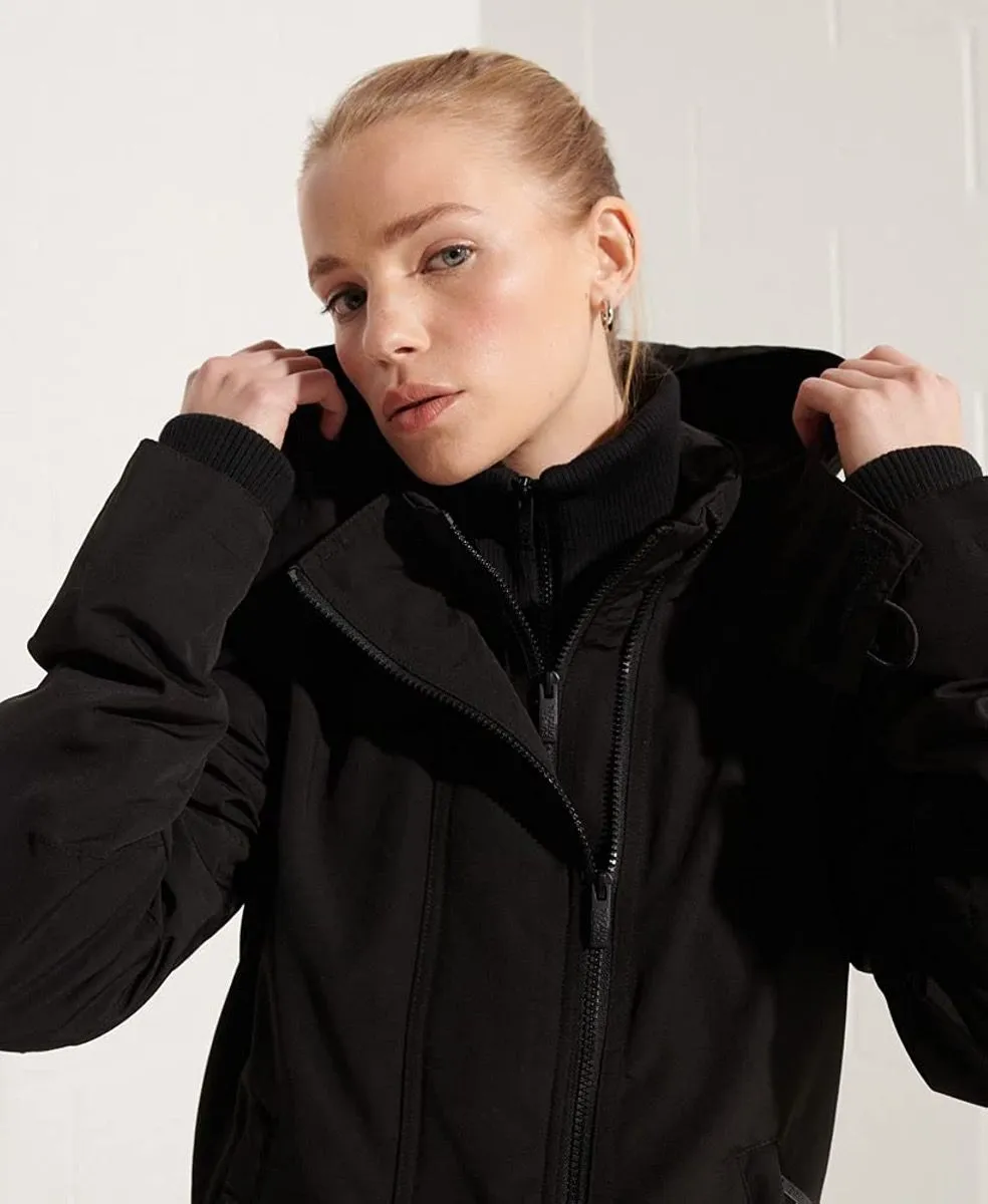 Superdry Ottoman Windcheater Jacket in Black