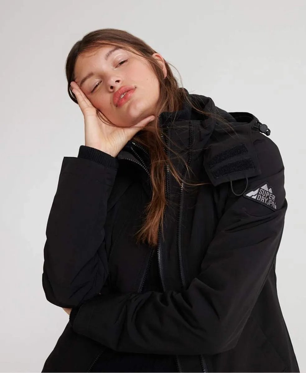 Superdry Ottoman Windcheater Jacket in Black