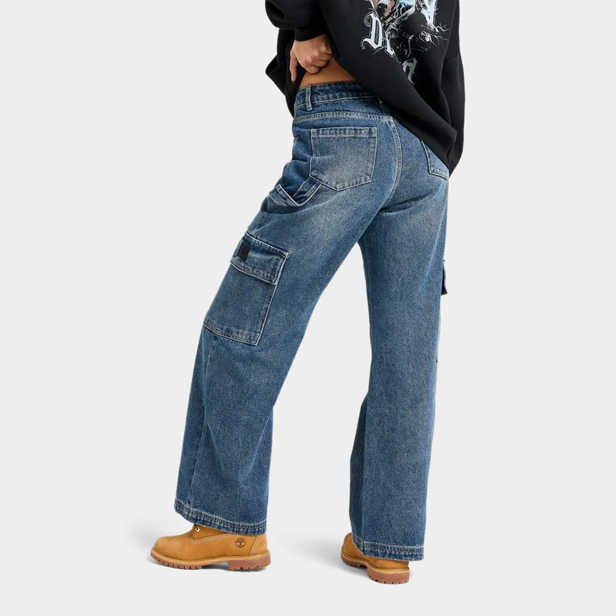 Supply & Demand Women's Denim Division Cargo Jeans / Denim