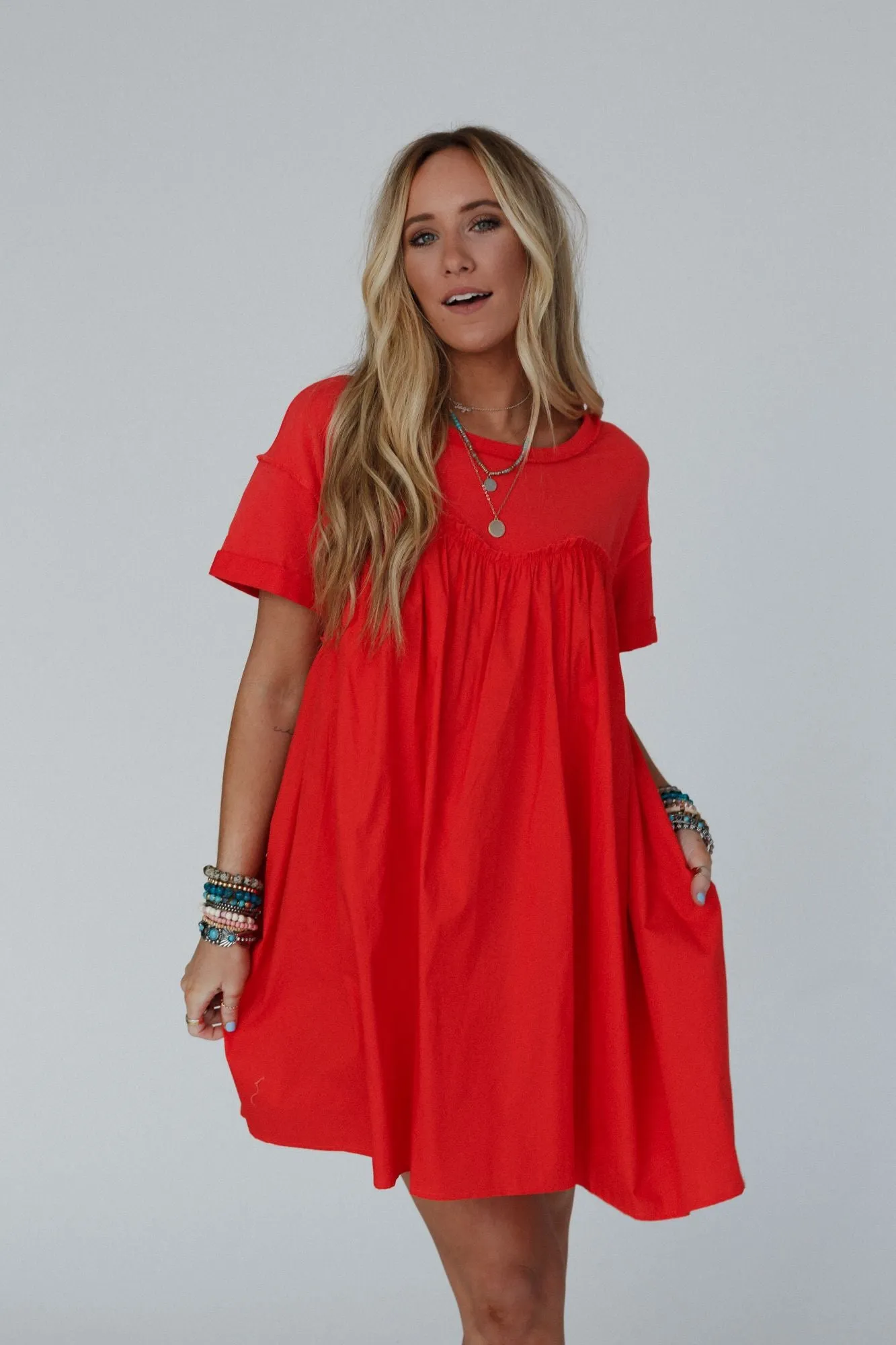 Orange Summer Dress - Buy Now