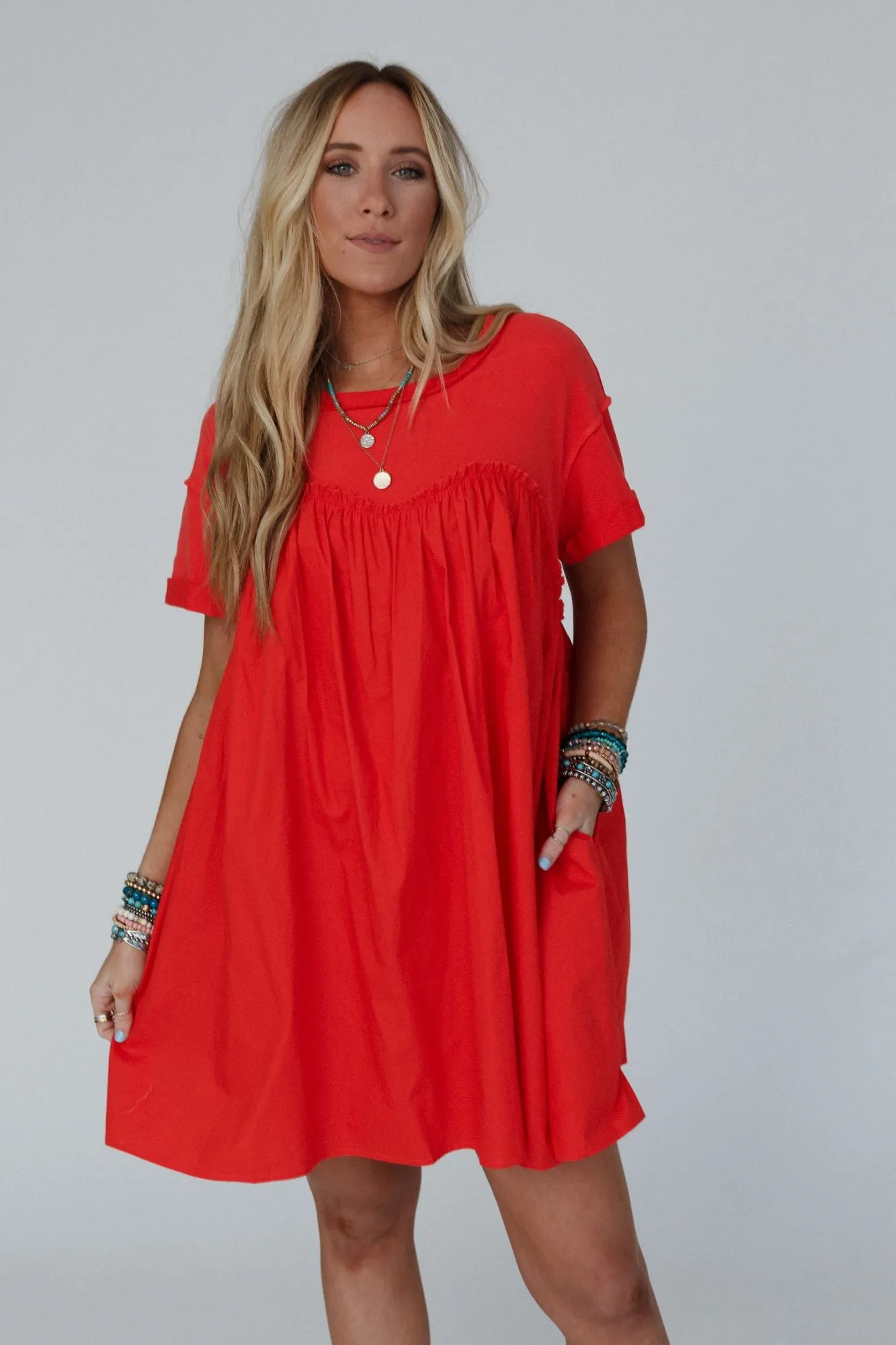 Orange Summer Dress - Buy Now