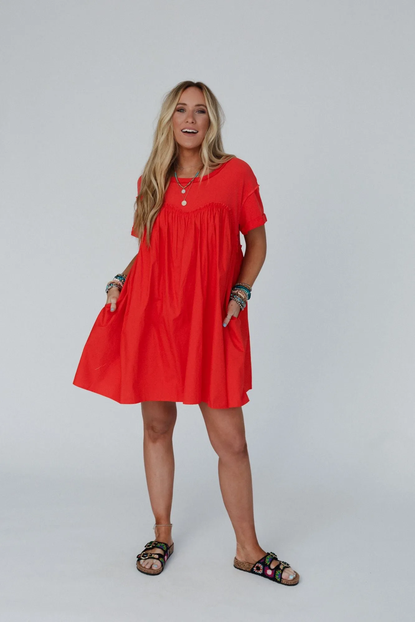 Orange Summer Dress - Buy Now