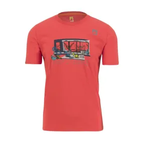 t-shirt uomo paprika anemone