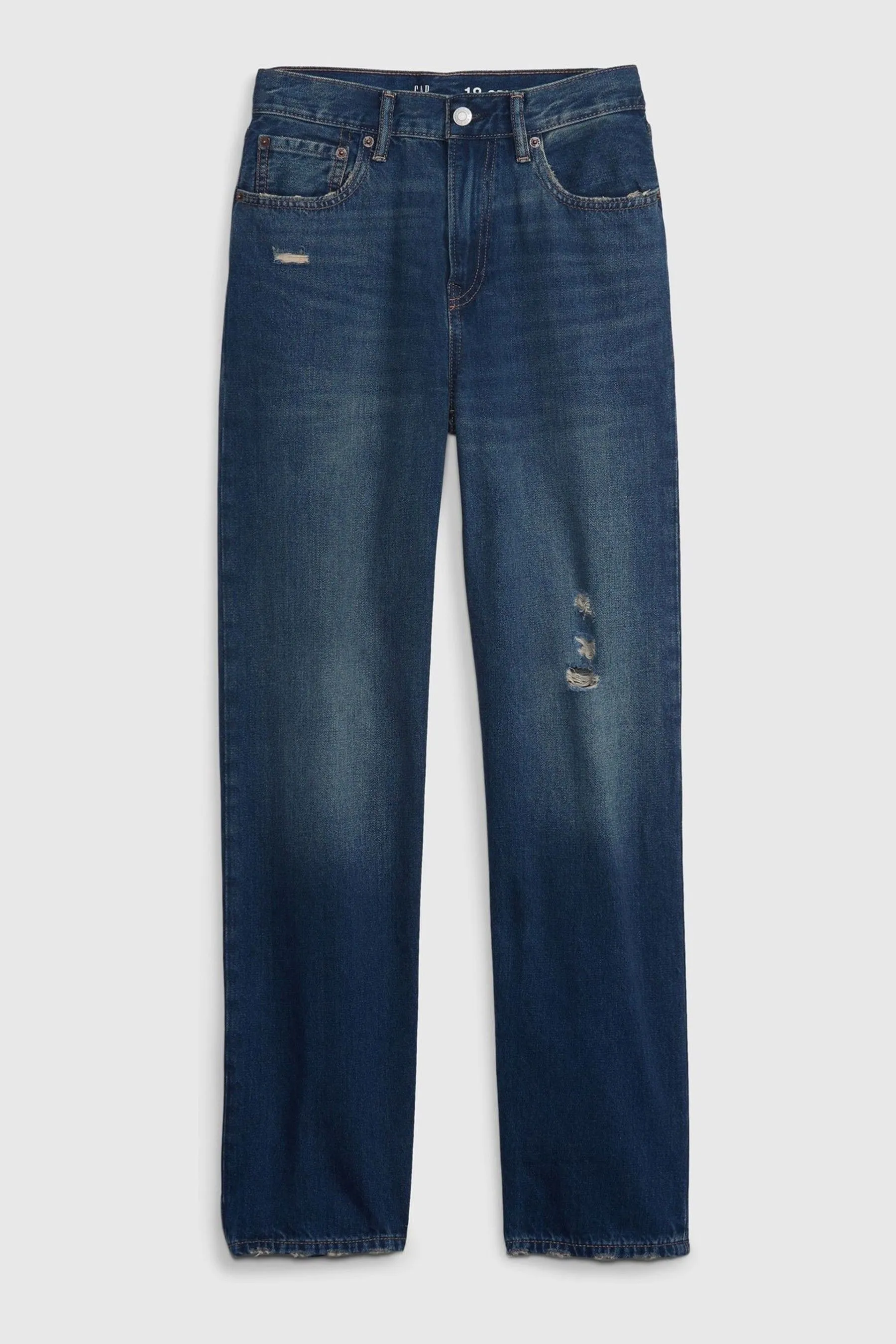 Teen Original Fit Dark Wash Blue Jeans