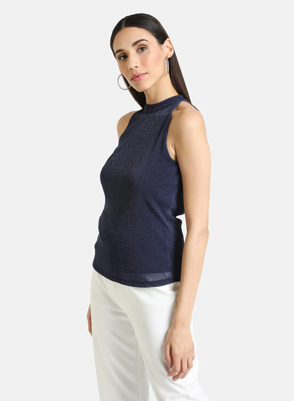 Top with Halter Neck