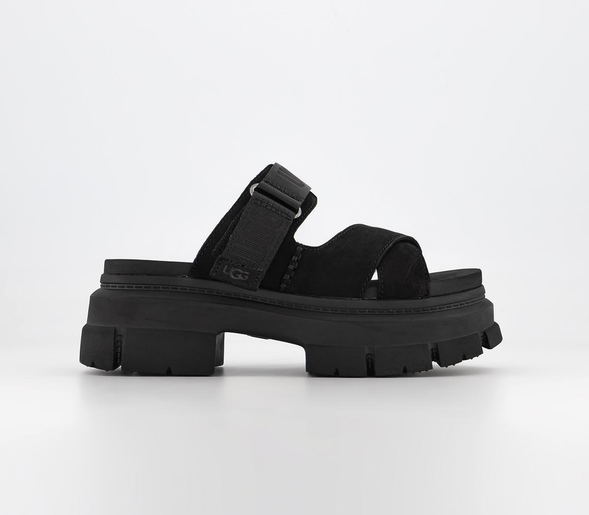 UGG Ashton Slides Black Women's