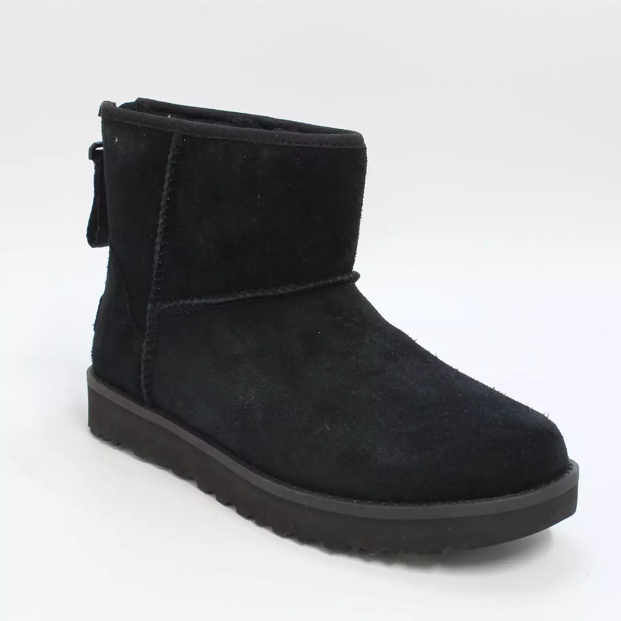 UGG Classic Mini Logo Zip Black - Women's