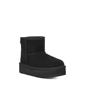 UGG Classic Mini Platform Black Boots