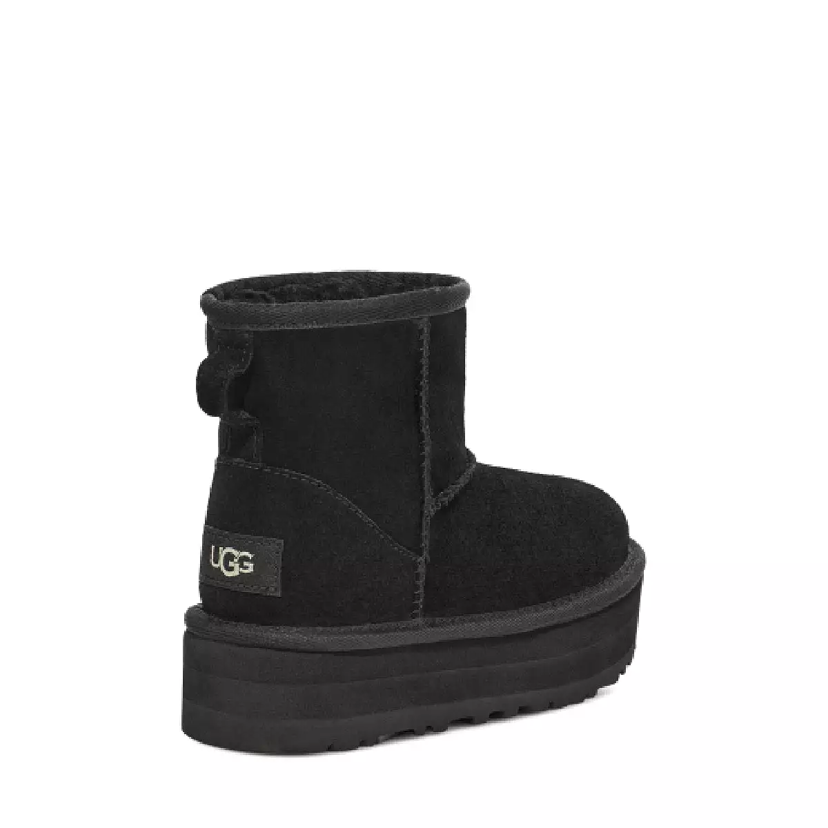 UGG Classic Mini Platform Black Boots