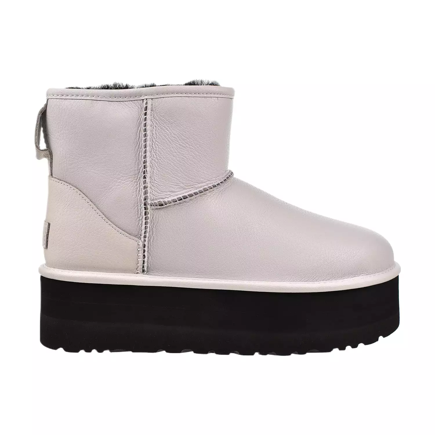 UGG Classic Mini Platform Women's Boots - Ultra Matte White