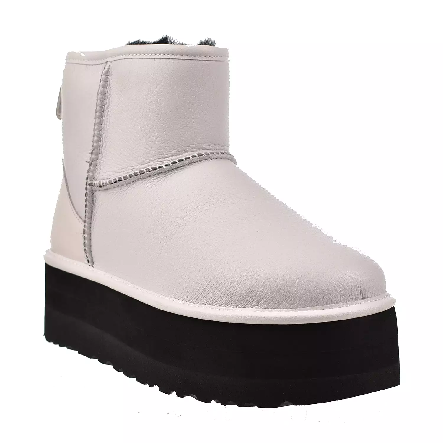 UGG Classic Mini Platform Women's Boots - Ultra Matte White