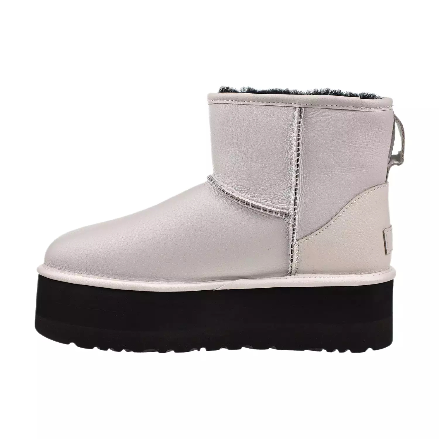 UGG Classic Mini Platform Women's Boots - Ultra Matte White