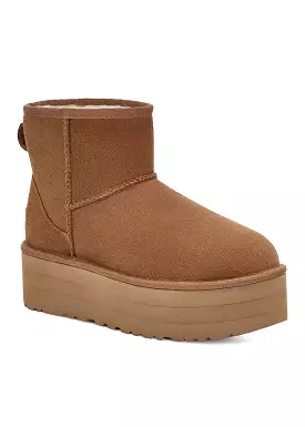 UGG Mini Platform Boots - Chestnut