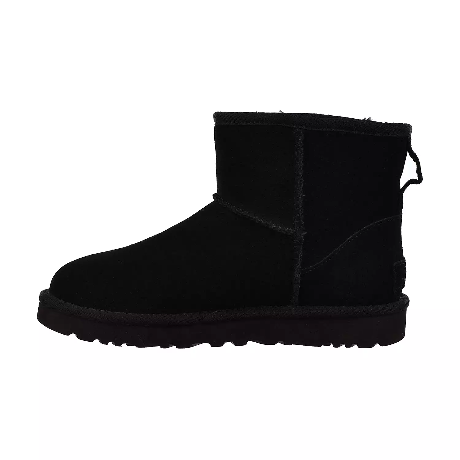 UGG Classic Mini Side Logo II Black Women's Boots