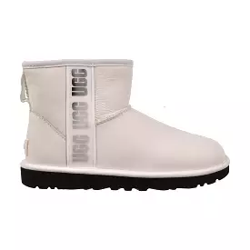 UGG Women's Boots - Classic Mini Side Logo Ultra Matte White