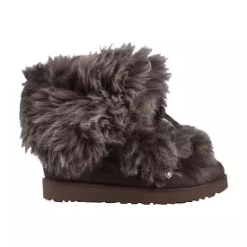 UGG Classic Women's Grey Fur Boots