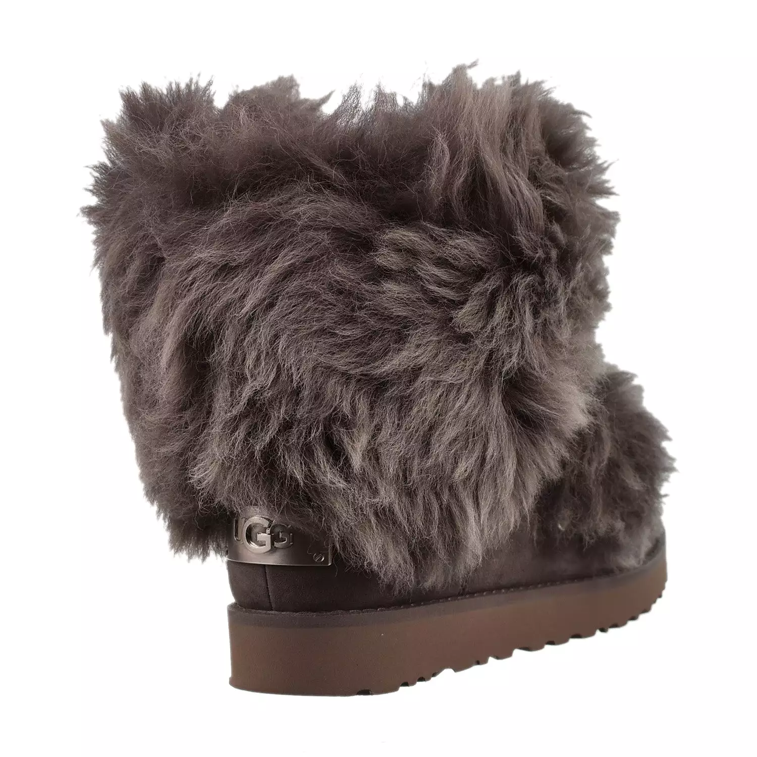 UGG Classic Women's Grey Fur Boots