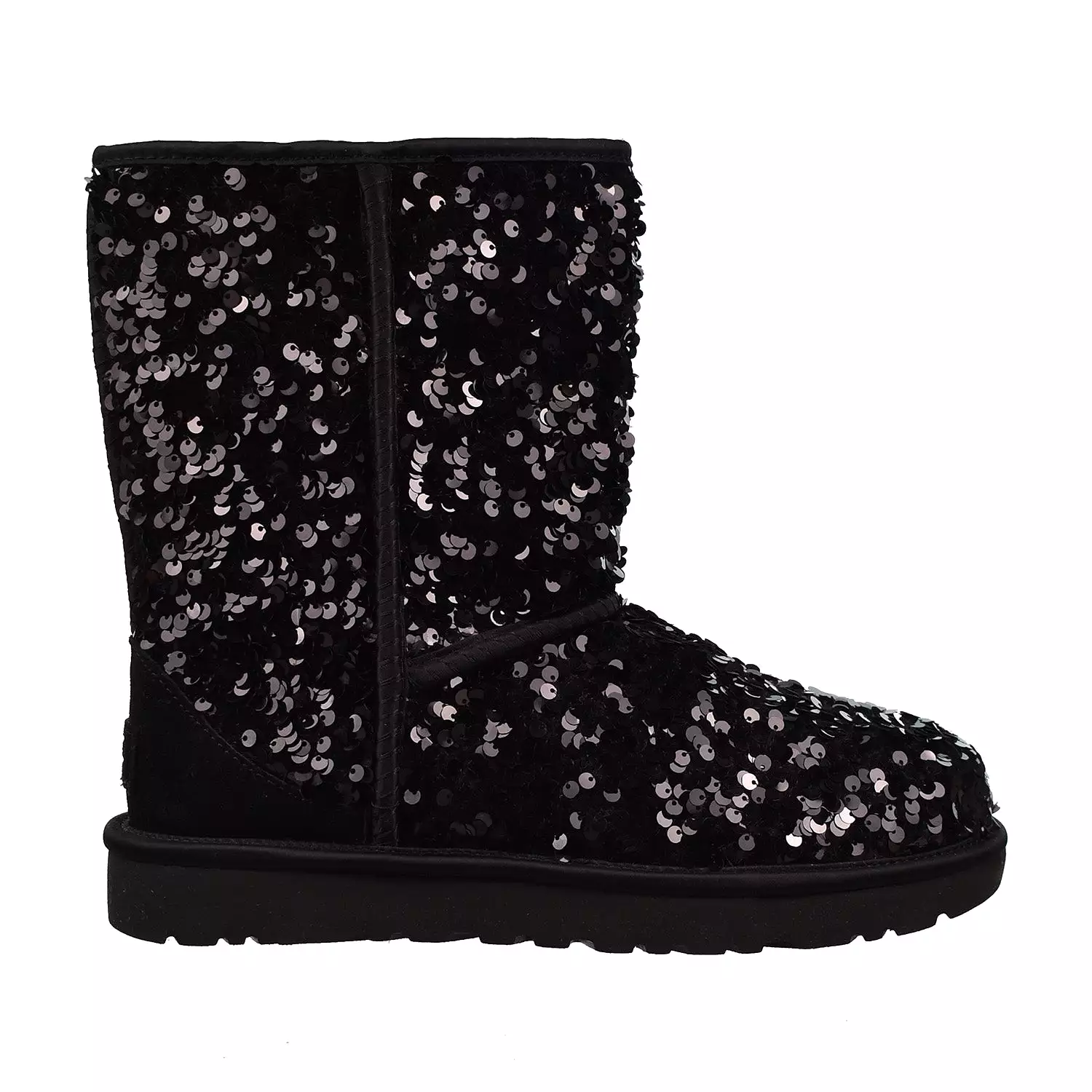 UGG Classic Short Black Sequin Women's Boots