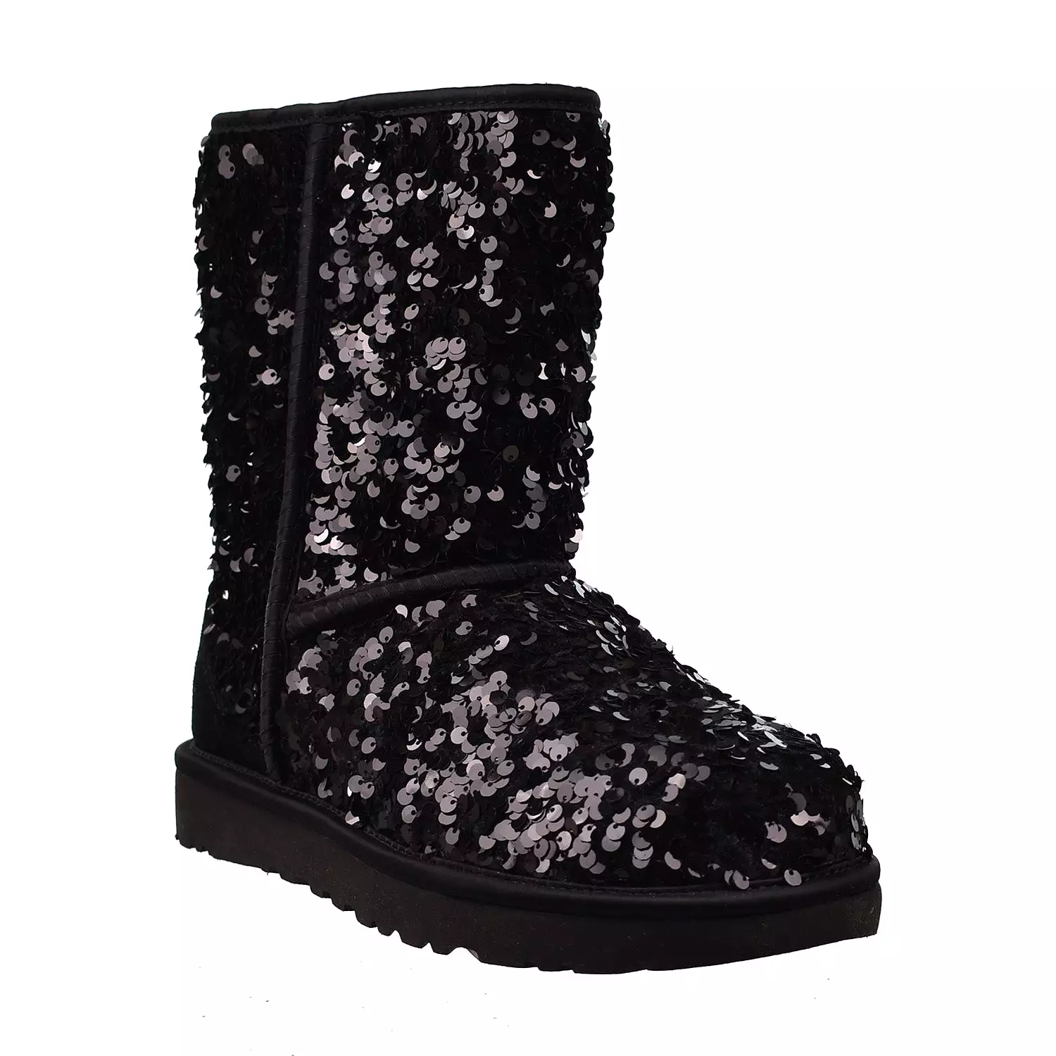 UGG Classic Short Black Sequin Women's Boots