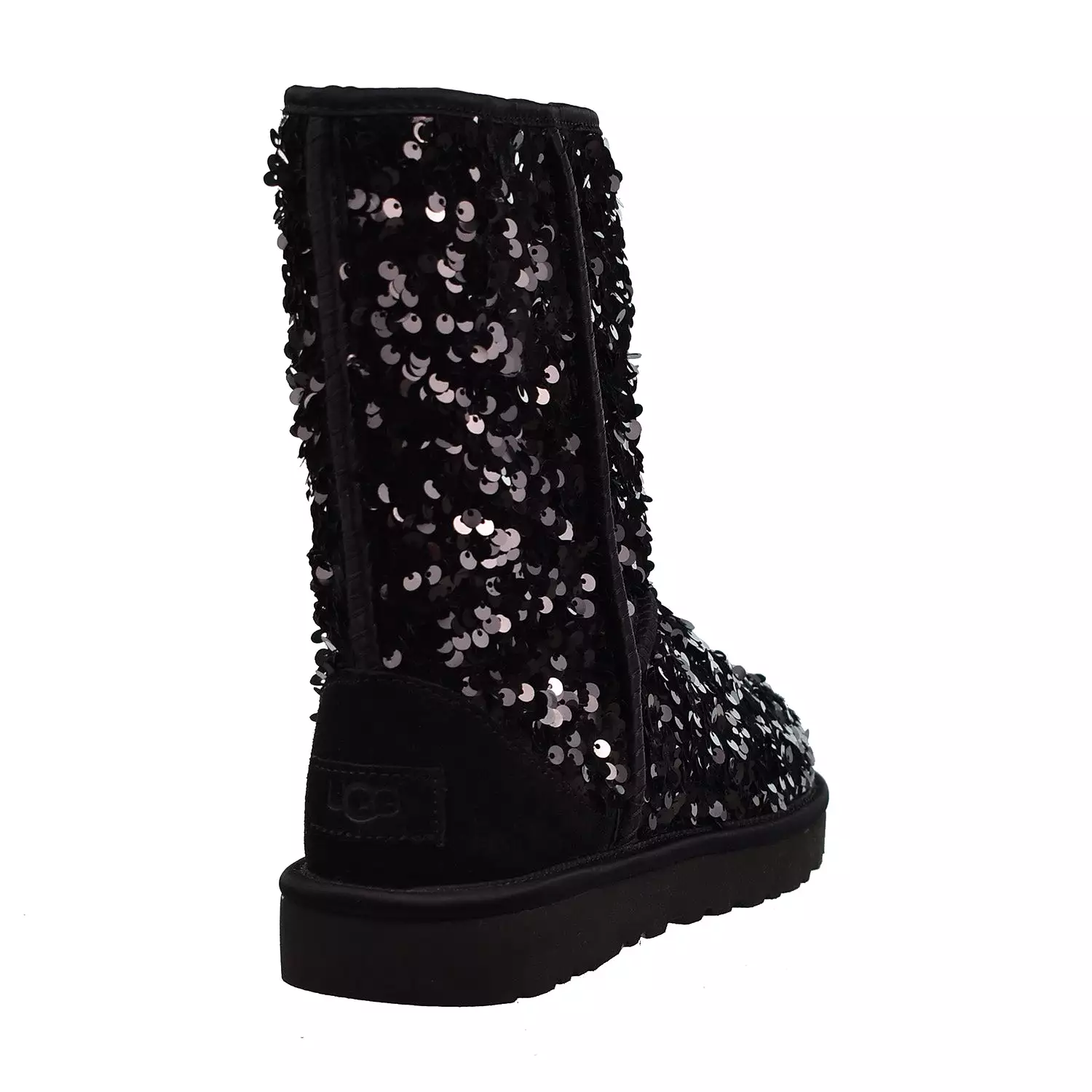 UGG Classic Short Black Sequin Women's Boots