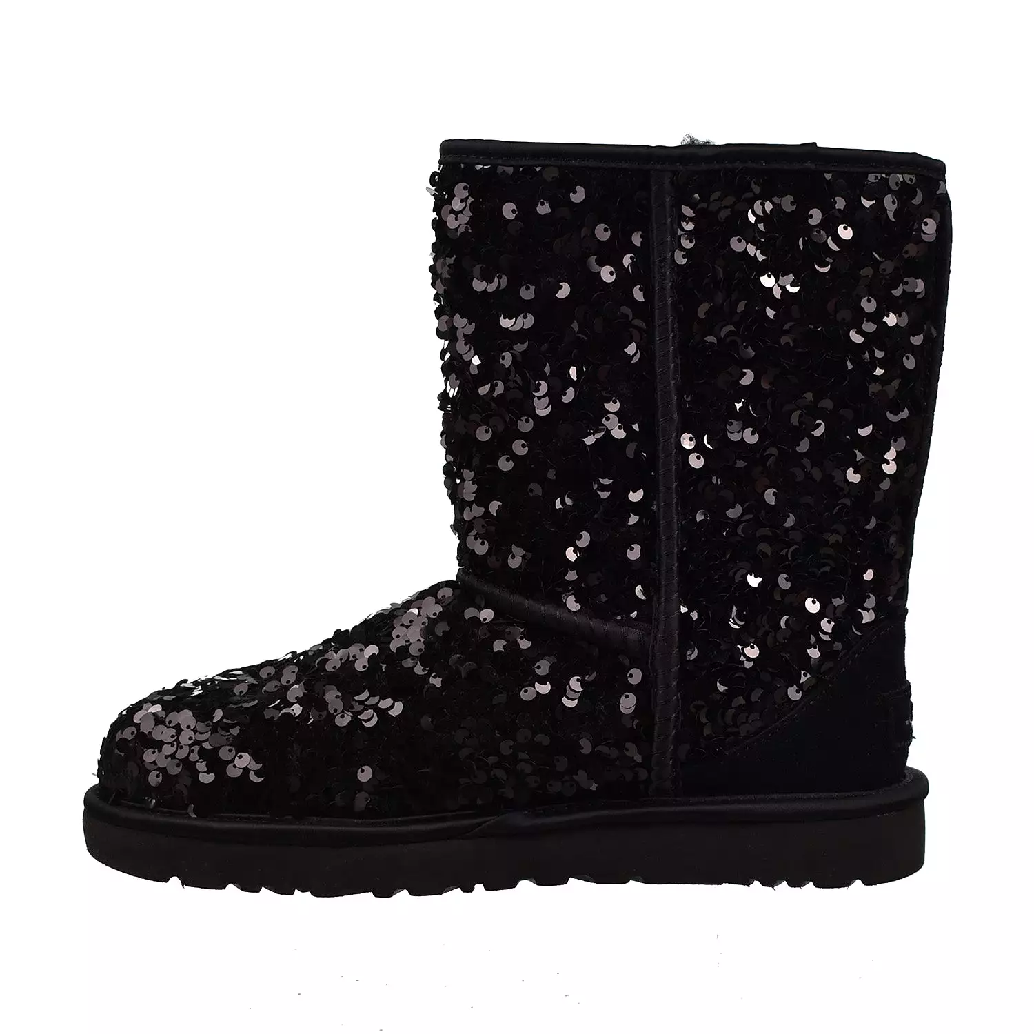 UGG Classic Short Black Sequin Women's Boots