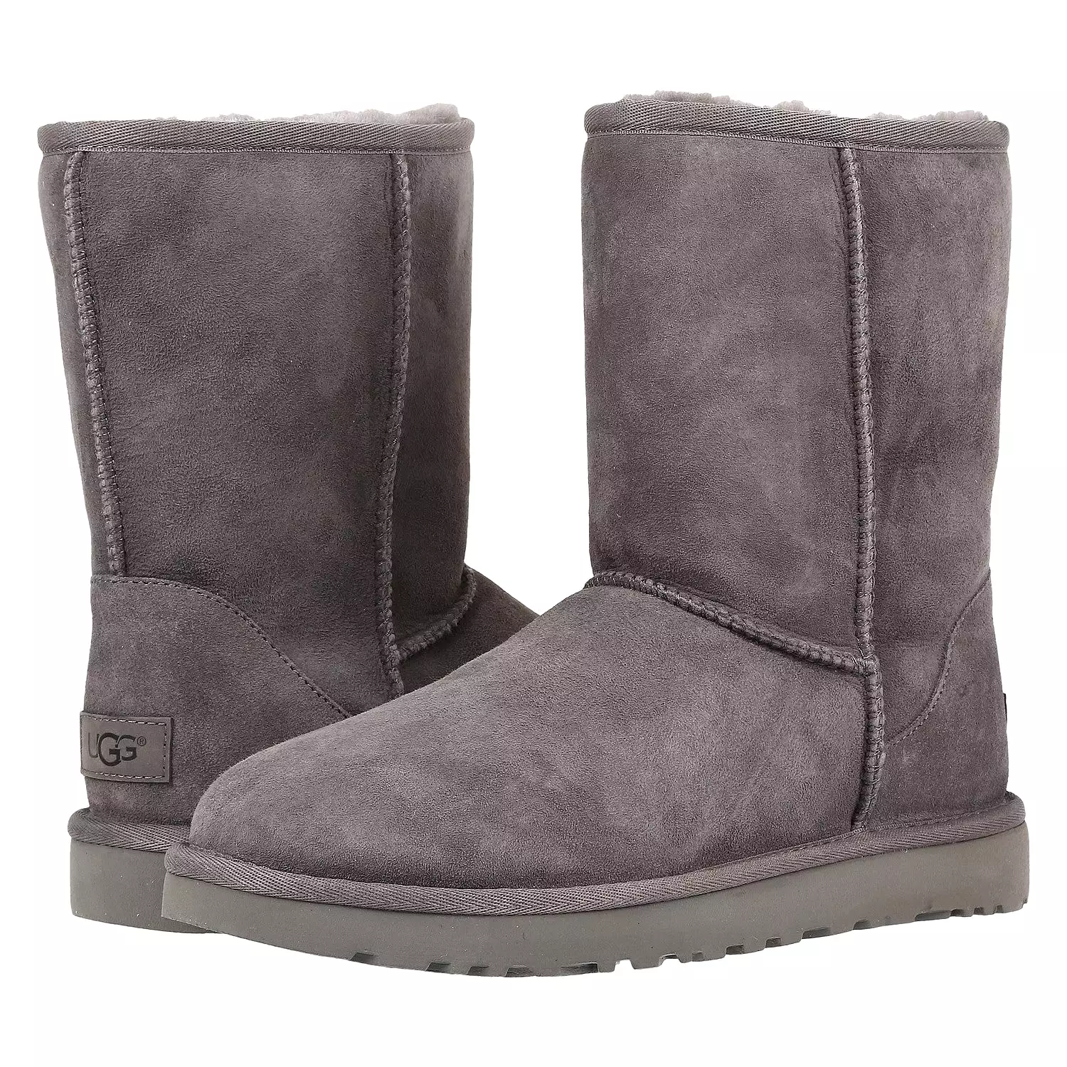 UGG Classic Short II Grey - Women's Fashion Boots | Shop Now