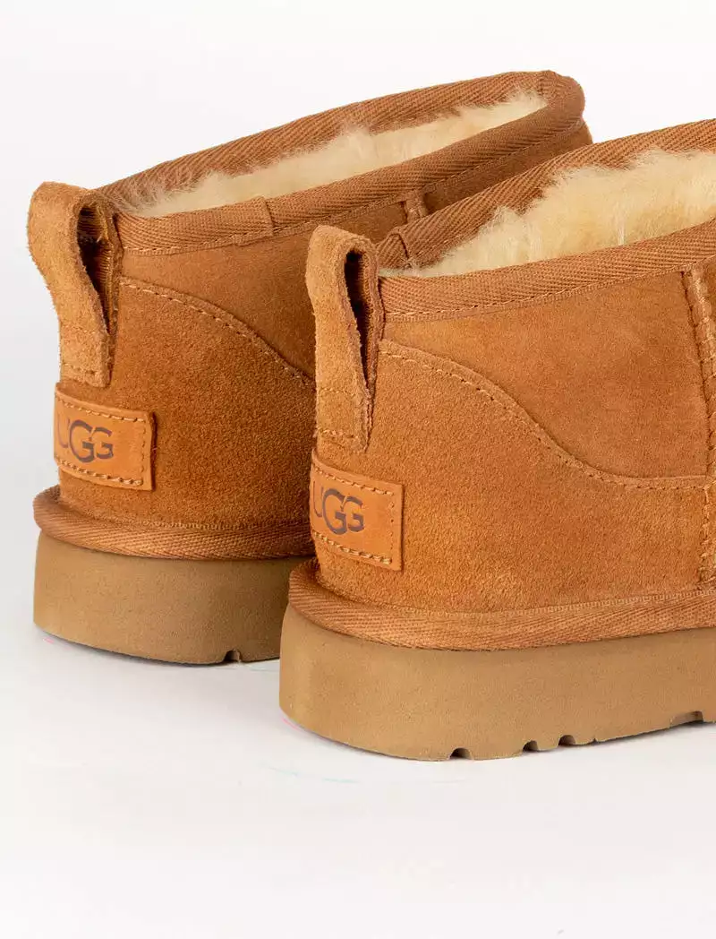 UGG Classic Ultra Mini Boot in Chestnut