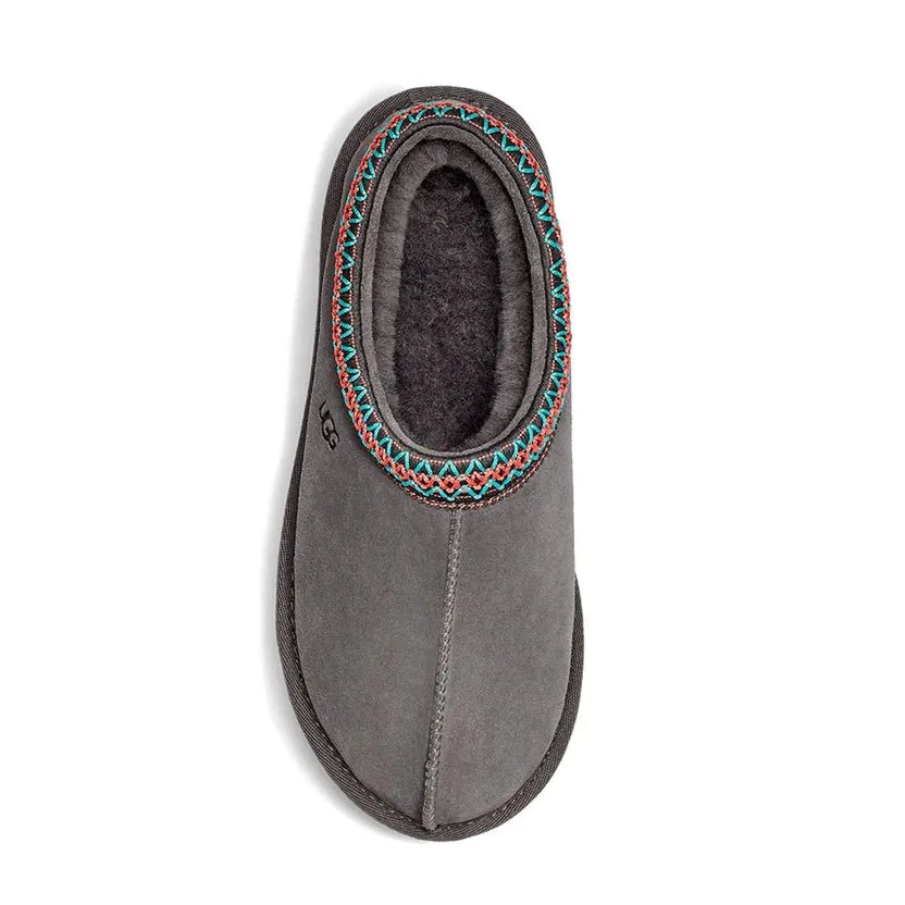 UGG Dark Grey Tasman Slipper for Women