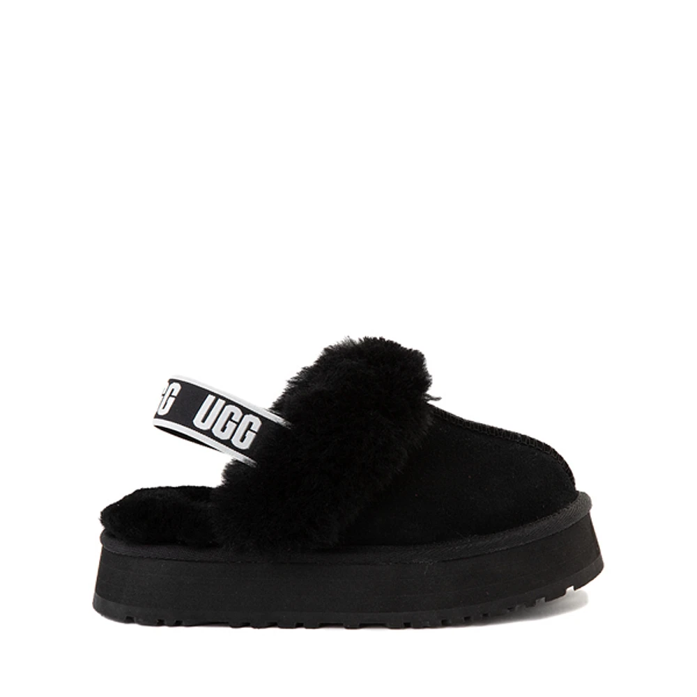 UGG Funkette Black Clog for Little Kid and Big Kid