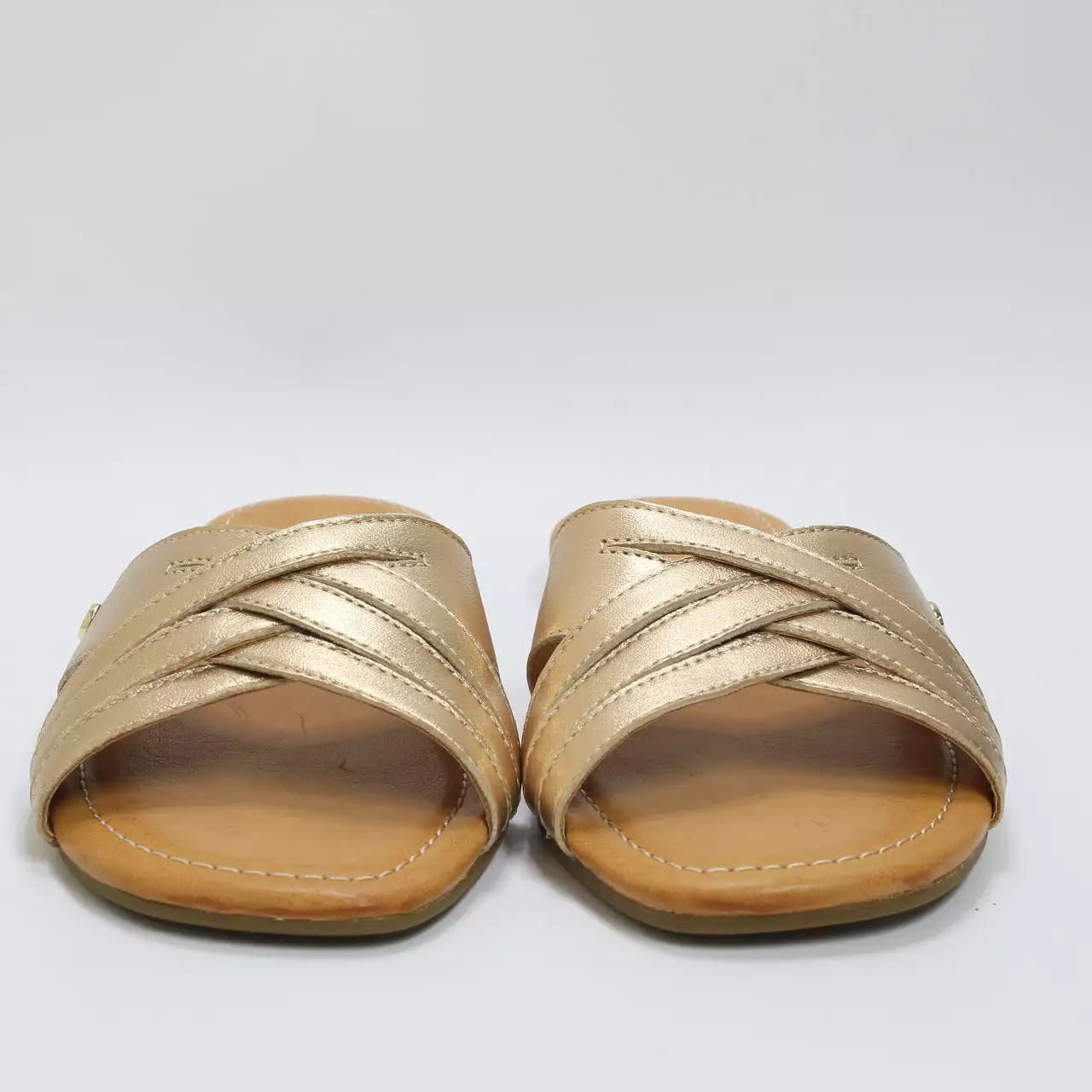 UGG Kenleigh Slides - Gold Metallic